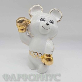 Статуэтка "Олимпийский мишка-боксер". ПФЗ Статуэтка "Олимпийский мишка-боксер". ПФЗ