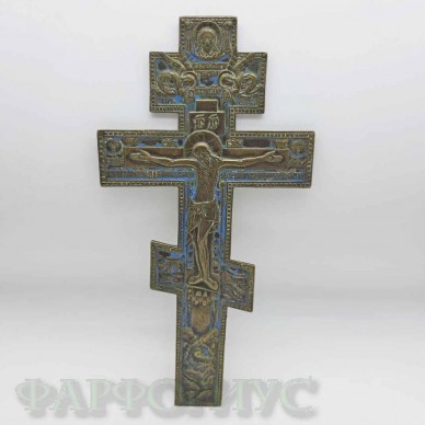 Бронзовый крест-ряспятие