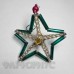 Елочная игрушка "Звезда". Стеклярус