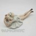 Фарфоровая статуэтка "Лежащая девушка". ShauBach Kunst Германия