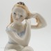 Фарфоровая статуэтка "Перед выступлением" (Юная балерина, заплетающая косички). ЛФЗ