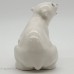 Фарфоровая статуэтка "Белый мишка". ЛФЗ