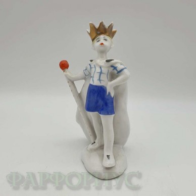 Фарфоровая статуэтка Маленький принц (Из серии "Карнавал"). ЛЗФИ