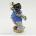 Фарфоровая статуэтка "Юноша с герляндой из цветов" Meissen Германия