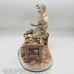 Статуэтка "Сапожник с нитью". Capodimonte Италия